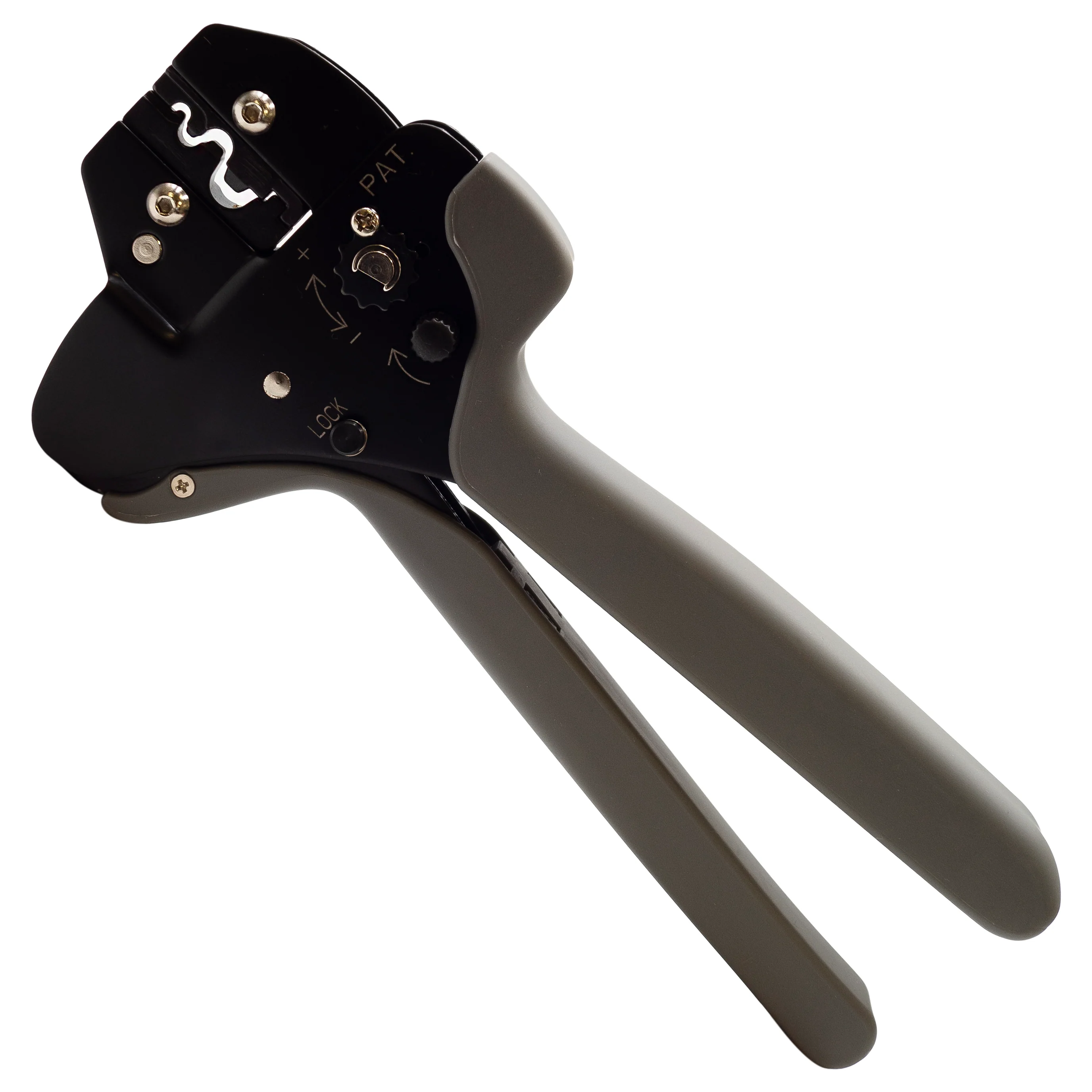 FDT10022 - 22 to 8 AWG Non Insulated Terminals Crimping Tool, Long Handle, Lateral Movement, 1 Piece - Image 2