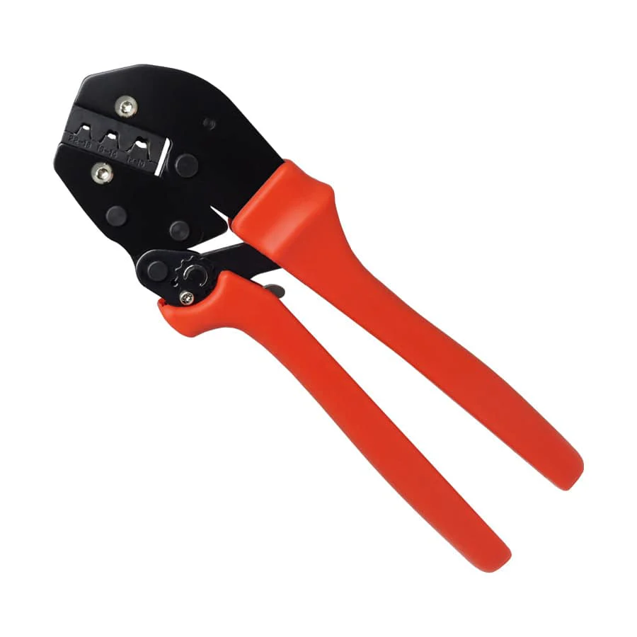 FDT10041 - 22 to 10 AWG Open Barrel Connectors Crimping Tool. Faston B-Type, 1 Piece