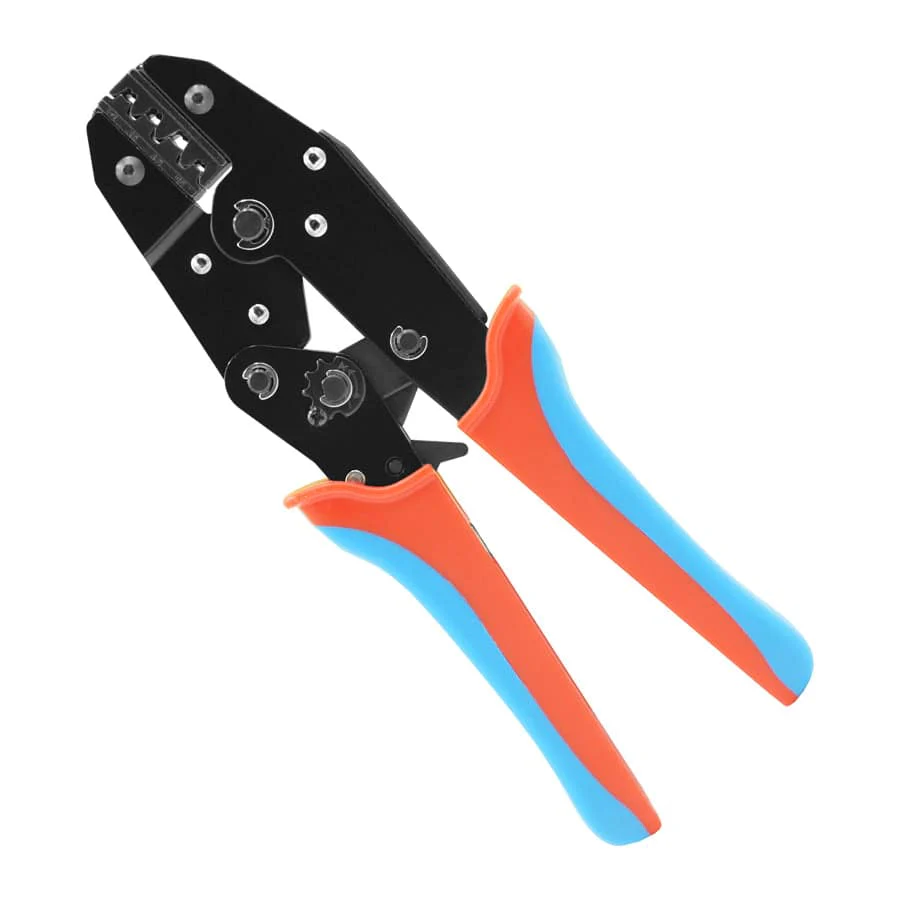 FDT10044 - 24 to 10 AWG Open Barrel Connectors Crimping Tool, Faston B-Type, 1 Piece