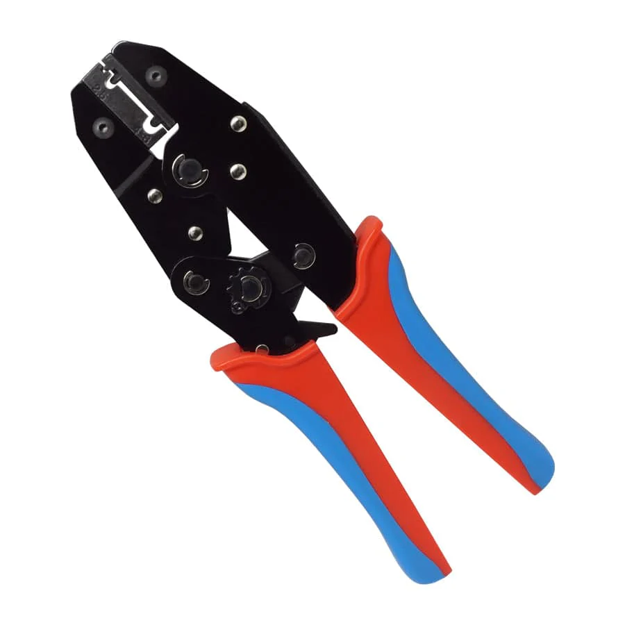 FDT10051 - 14 to 10 AWG Non-Insulated Ring Tongue Flag Terminal Crimping Tool, 1 Piece