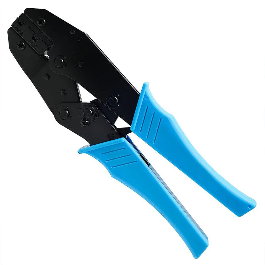 FDT10052 - 22 to 14 AWG Non Insulated Flag Terminal Crimping Tool, Ratcheting, 1 Piece