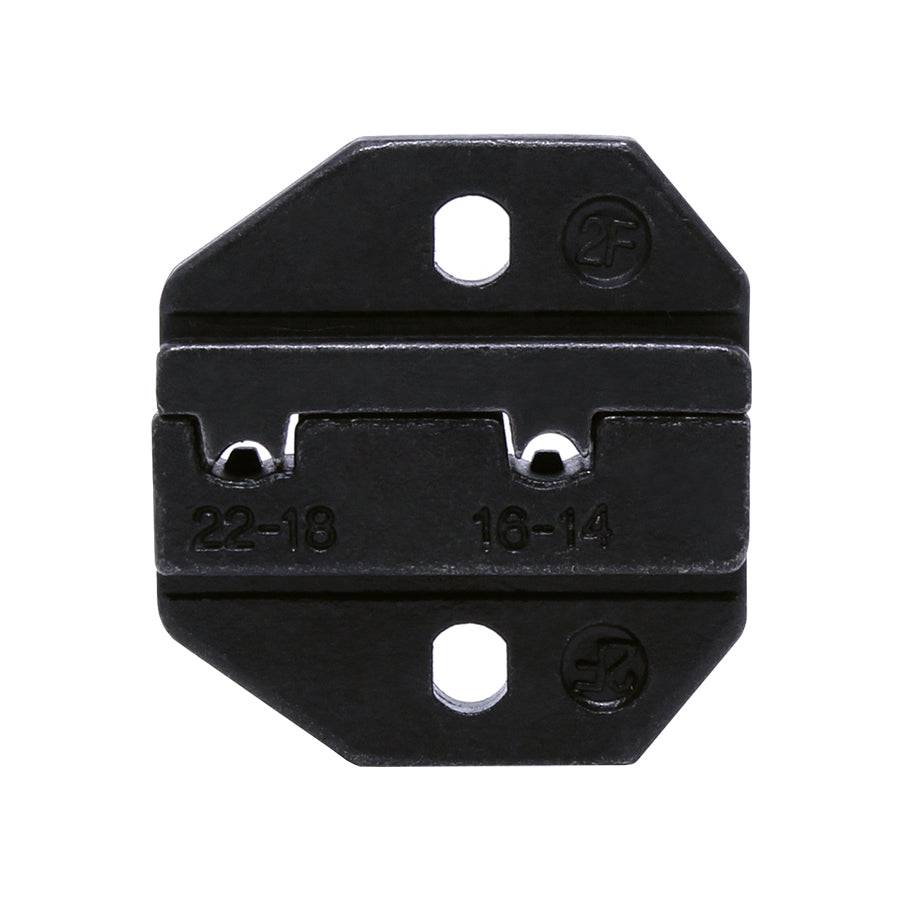 FDT10052D - 22 to 14 AWG Non Insulated Flag Terminal Crimping Die Set, 1 Piece