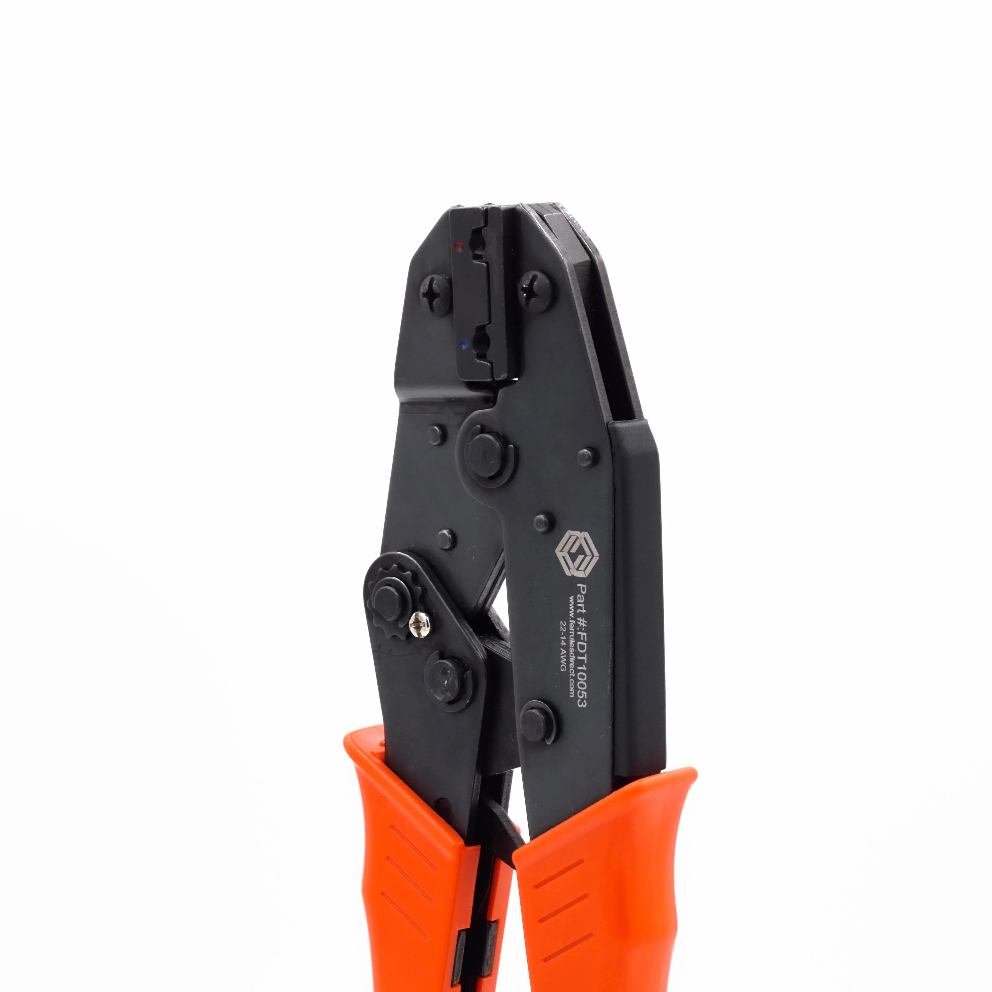 FDT10053 - 22 to 14 AWG Insulated Flag Terminal Crimping Tool, Ratcheting, 1 Piece - Image 6