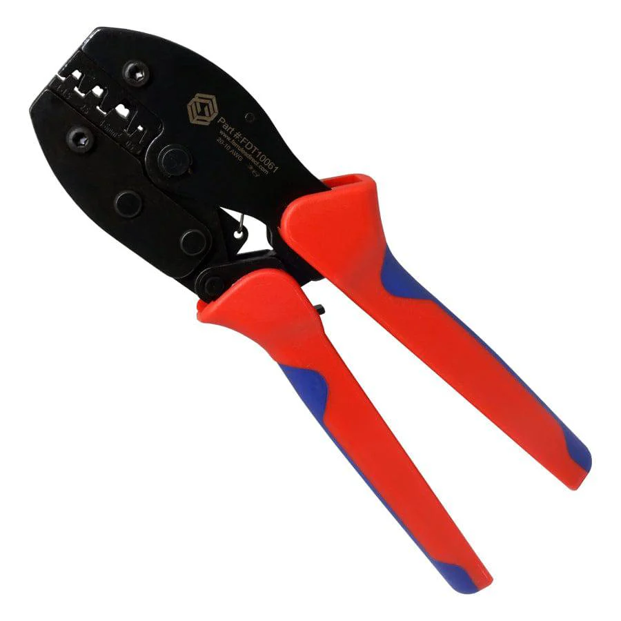 FDT10061 - 22 to 10 AWG Open Barrel Terminals Crimping Tool, 1 Piece