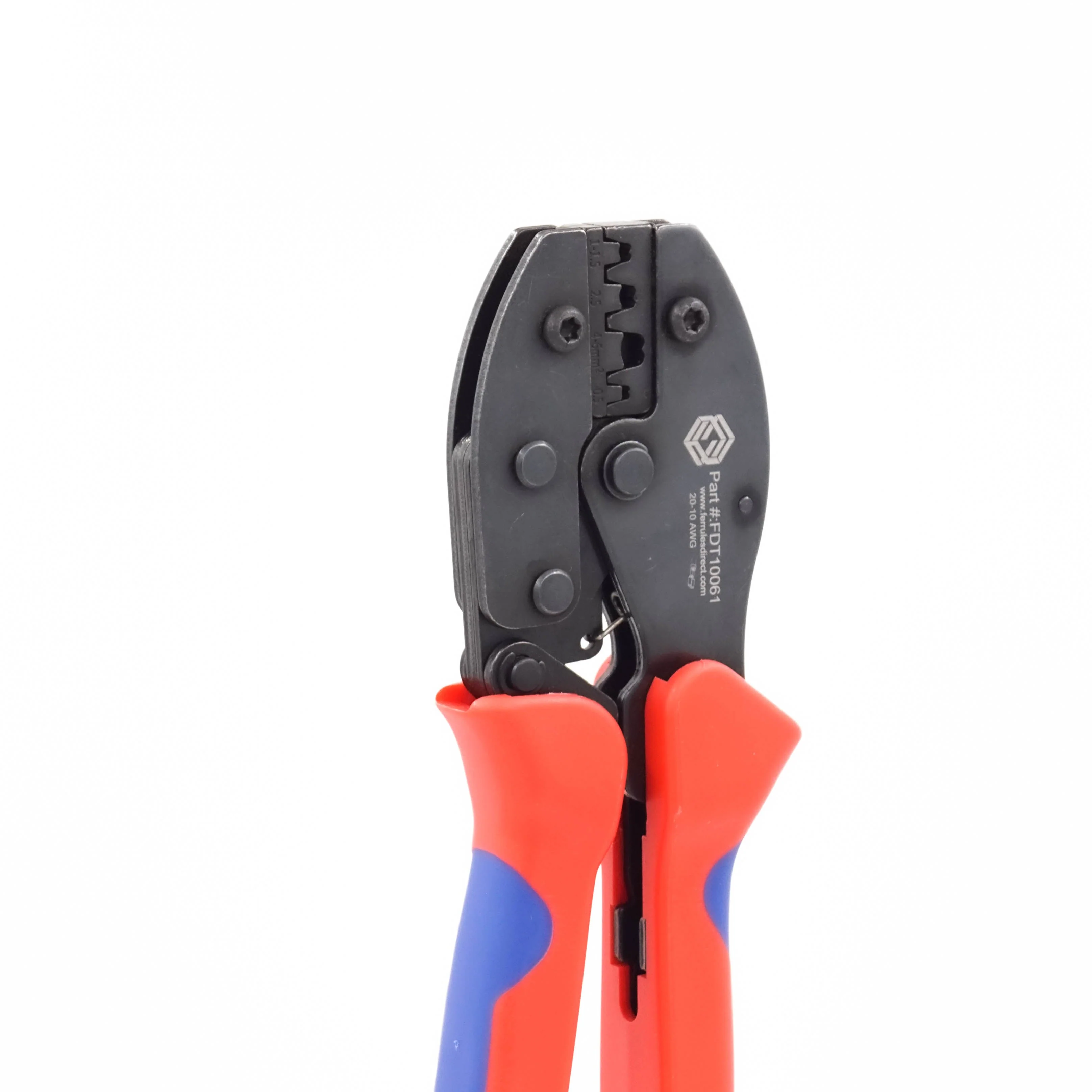 FDT10061 - 22 to 10 AWG Open Barrel Terminals Crimping Tool, 1 Piece - Image 12
