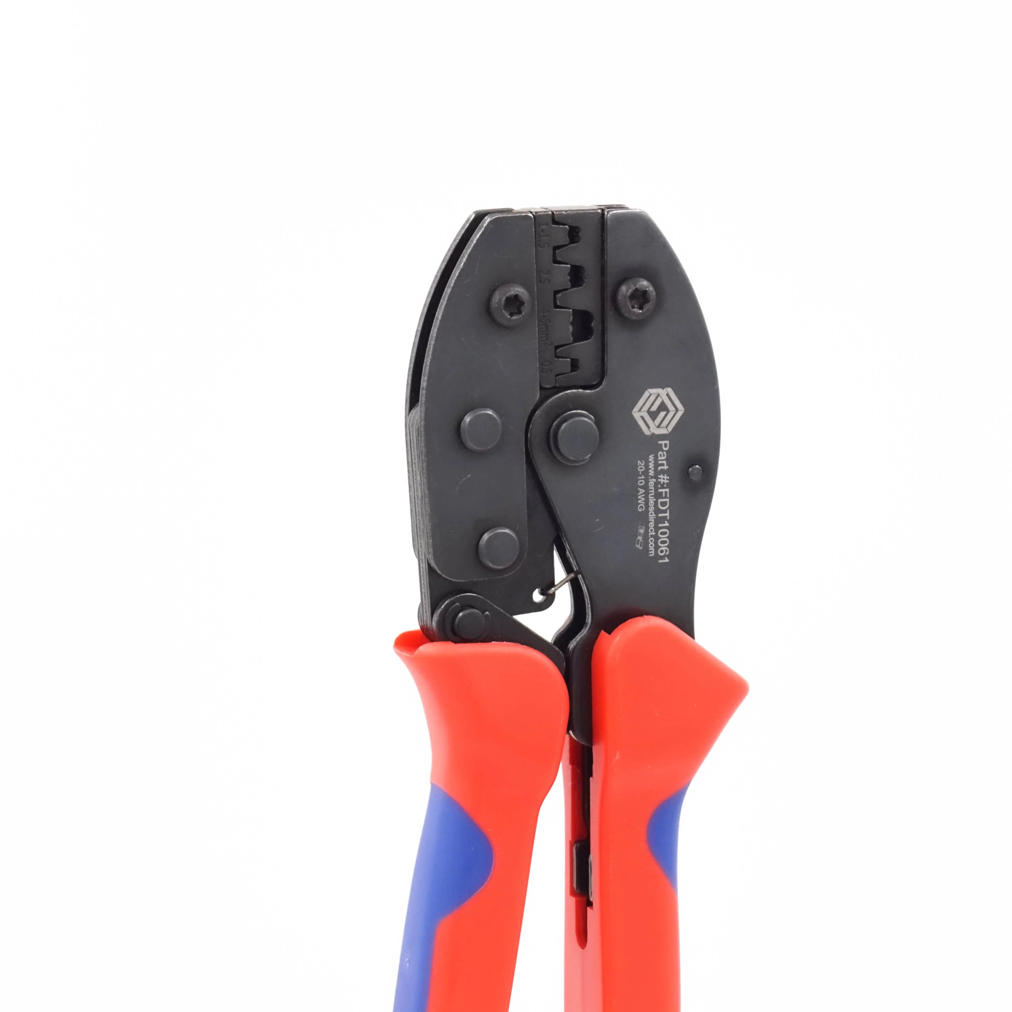 FDT10061 - 22 to 10 AWG Open Barrel Terminals Crimping Tool, 1 Piece - Image 13