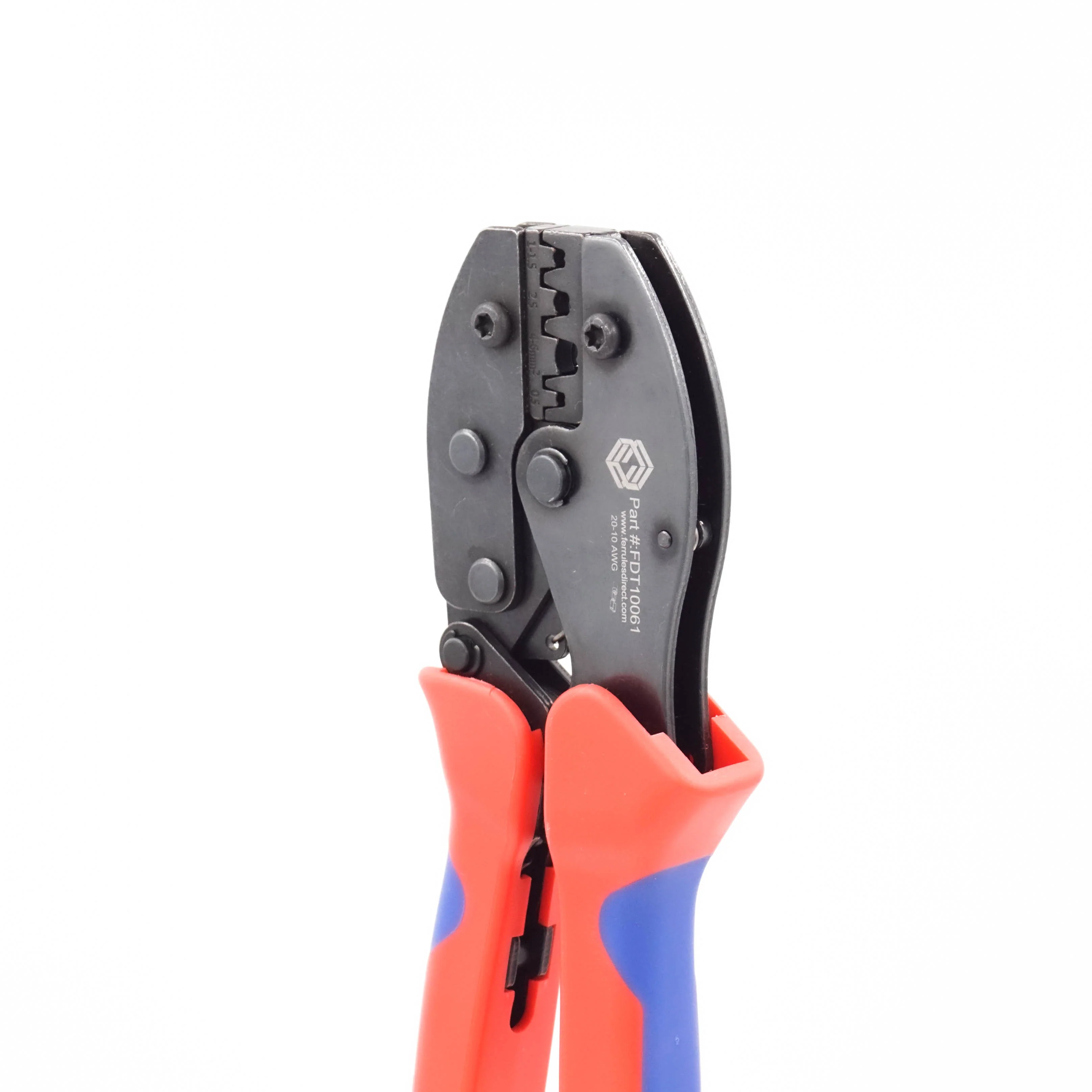 FDT10061 - 22 to 10 AWG Open Barrel Terminals Crimping Tool, 1 Piece - Image 19