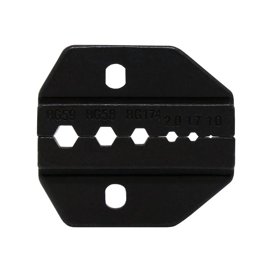 FDT1008141D - Coaxial Crimping Die Set, Range: 4.5mm, 3.84mm, 3.25mm, 2mm, 1 Piece