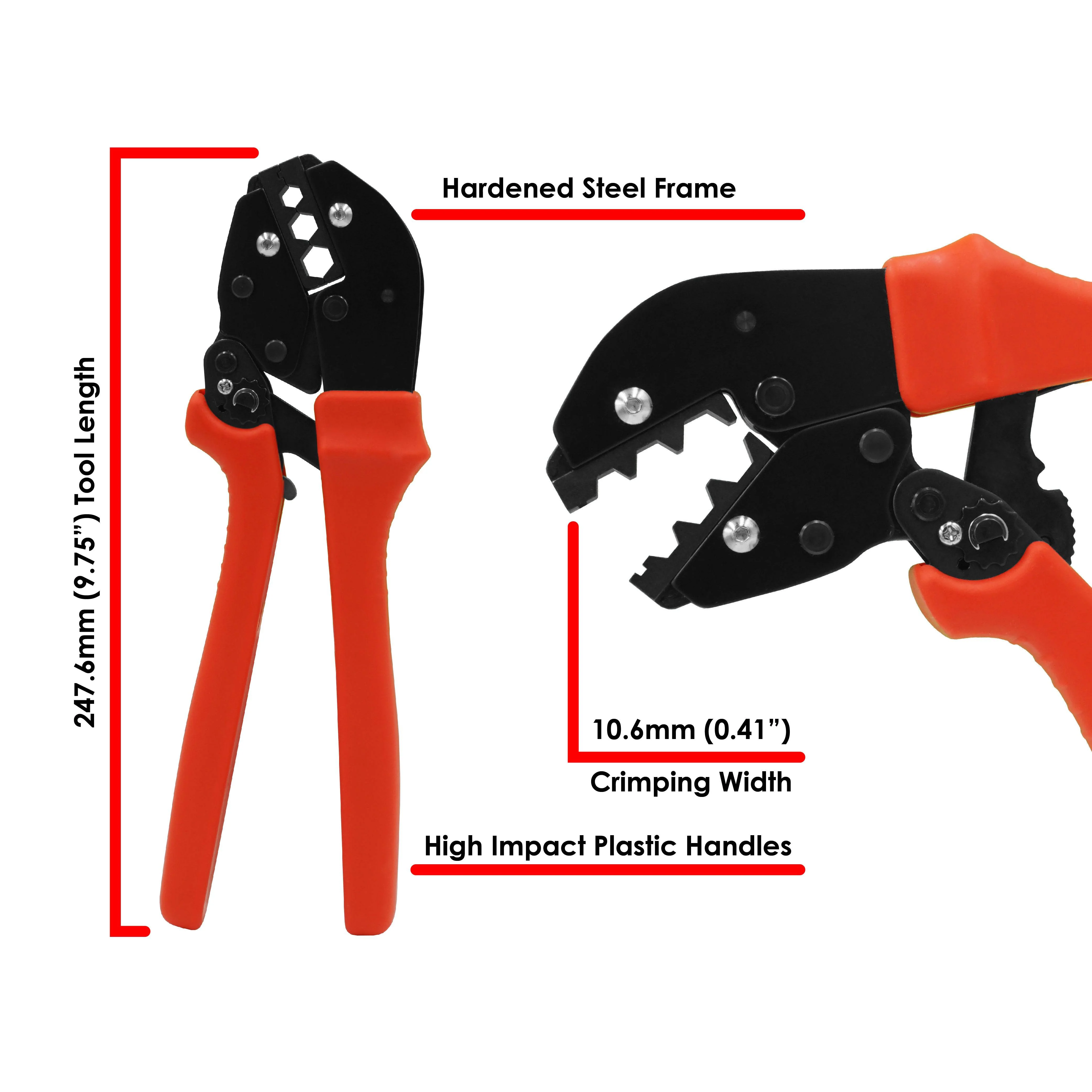FDT1008172 - Coaxial Crimping Tool - Range: 8.9mm, 8.1mm, 6.5mm, 1 Piece - Image 2
