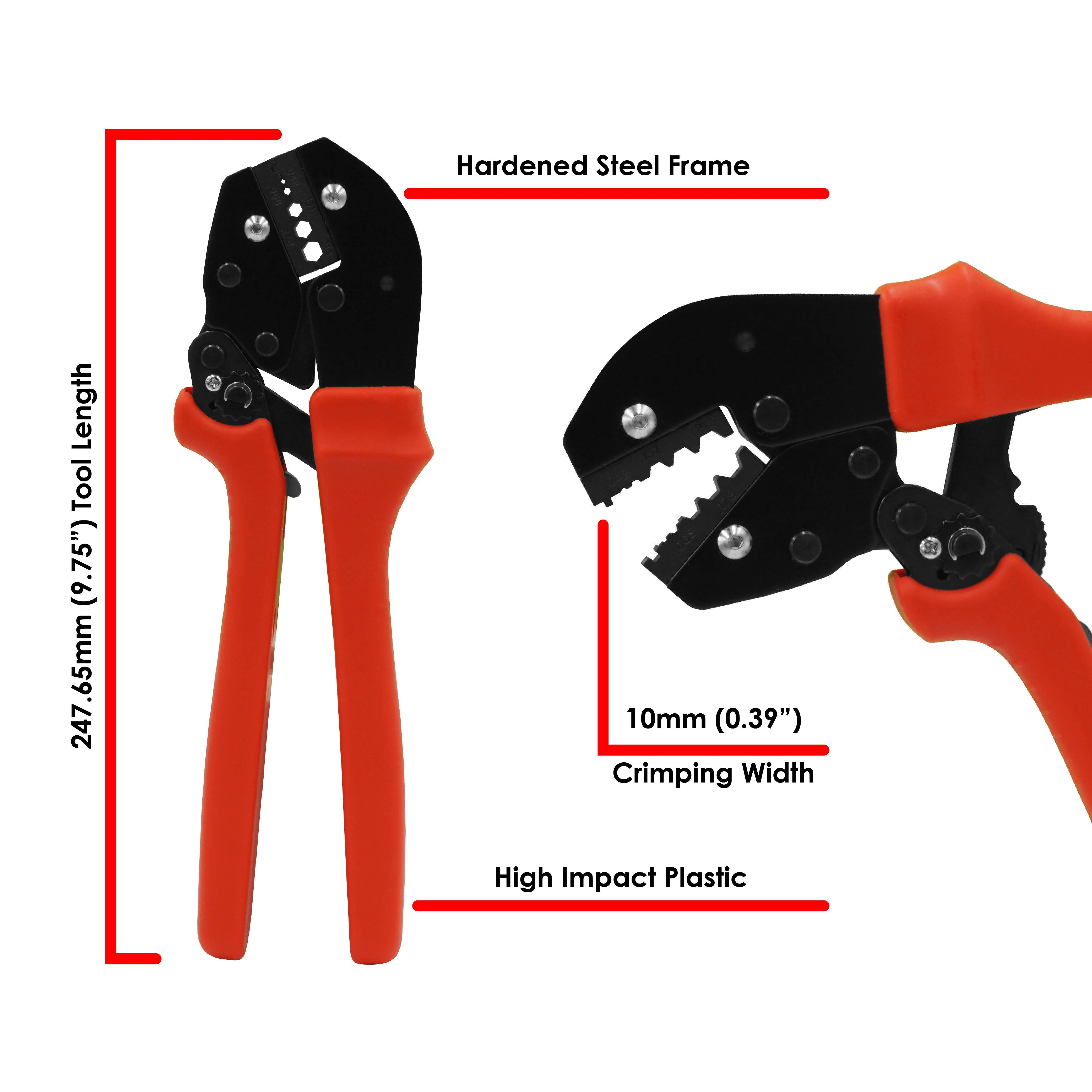 FDT1008191 - Coaxial Crimping Tool - Range: 5.4mm, 4.5mm, 3.84mm, 1.73mm, 1 Piece - Image 2