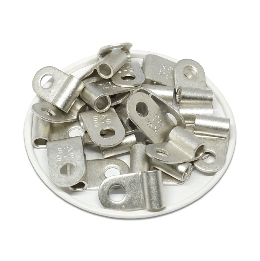 FGNB8-5 - Non Insulated Flag Terminal - Ring Tongue - 8AWG - Image 2