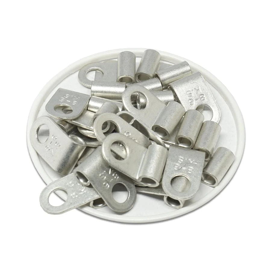 FGNB8-6 - Non Insulated Flag Terminal - Ring Tongue - 8AWG - Image 2