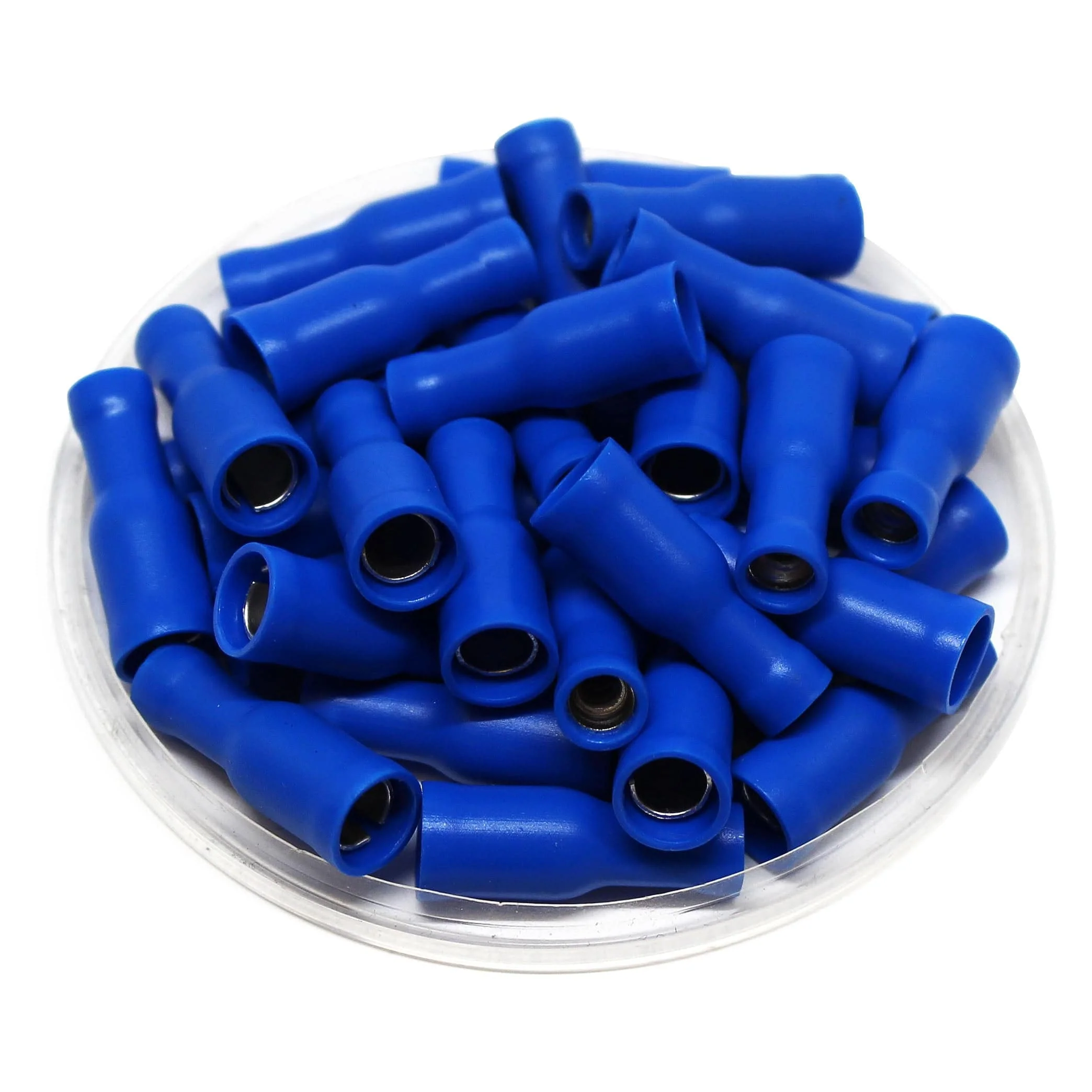 FRD2-195 - 16-14AWG Female Bullet Connector - Double Crimp
