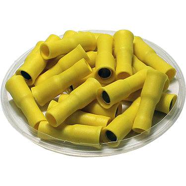 FRD5-195 - 12 to 10 AWG Nylon Insulated Female Bullet Connectors, Double Crimp, 100 Pieces
