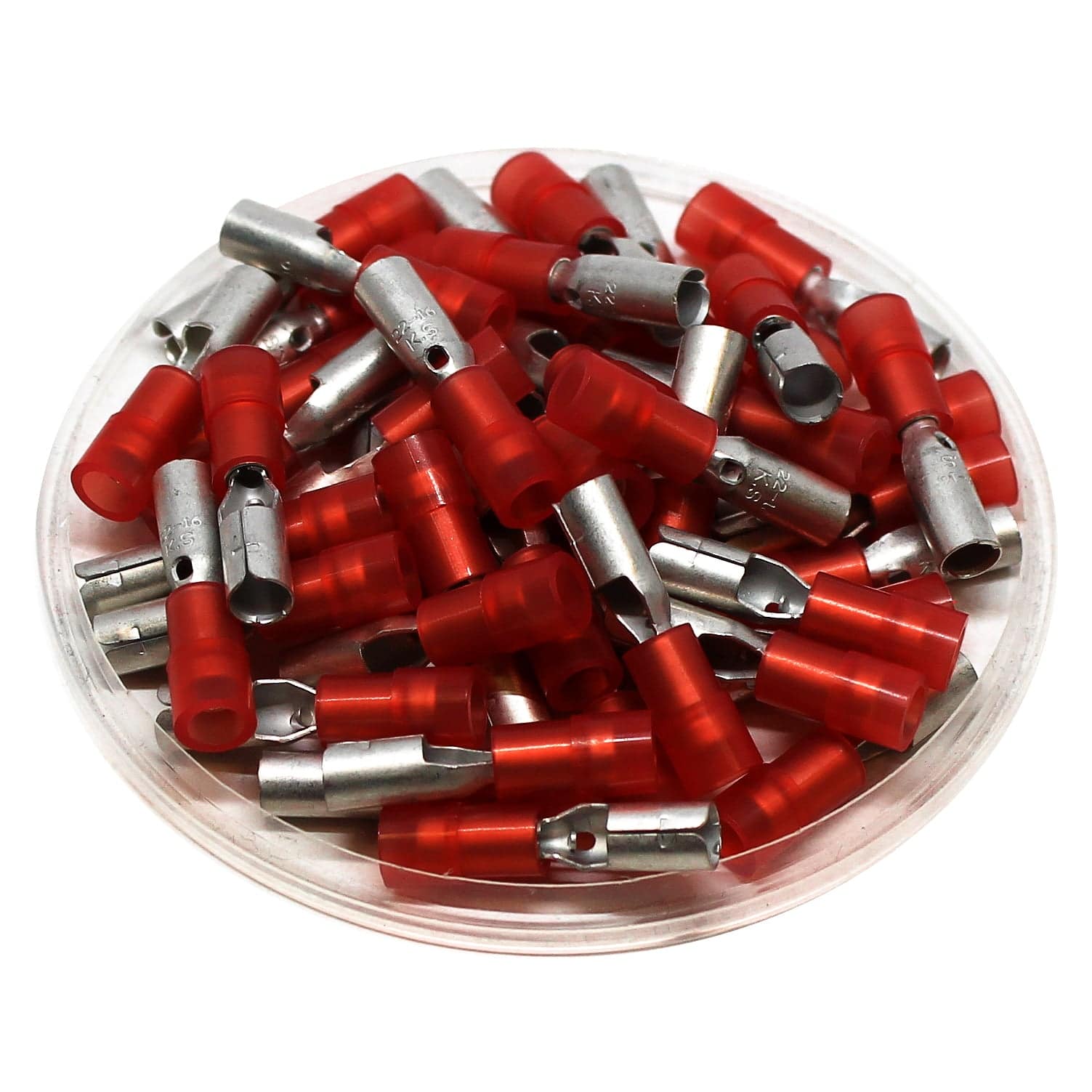 FRSNY1-156 - Nylon Insulated Female Bullet Connectors - 22-16 AWG