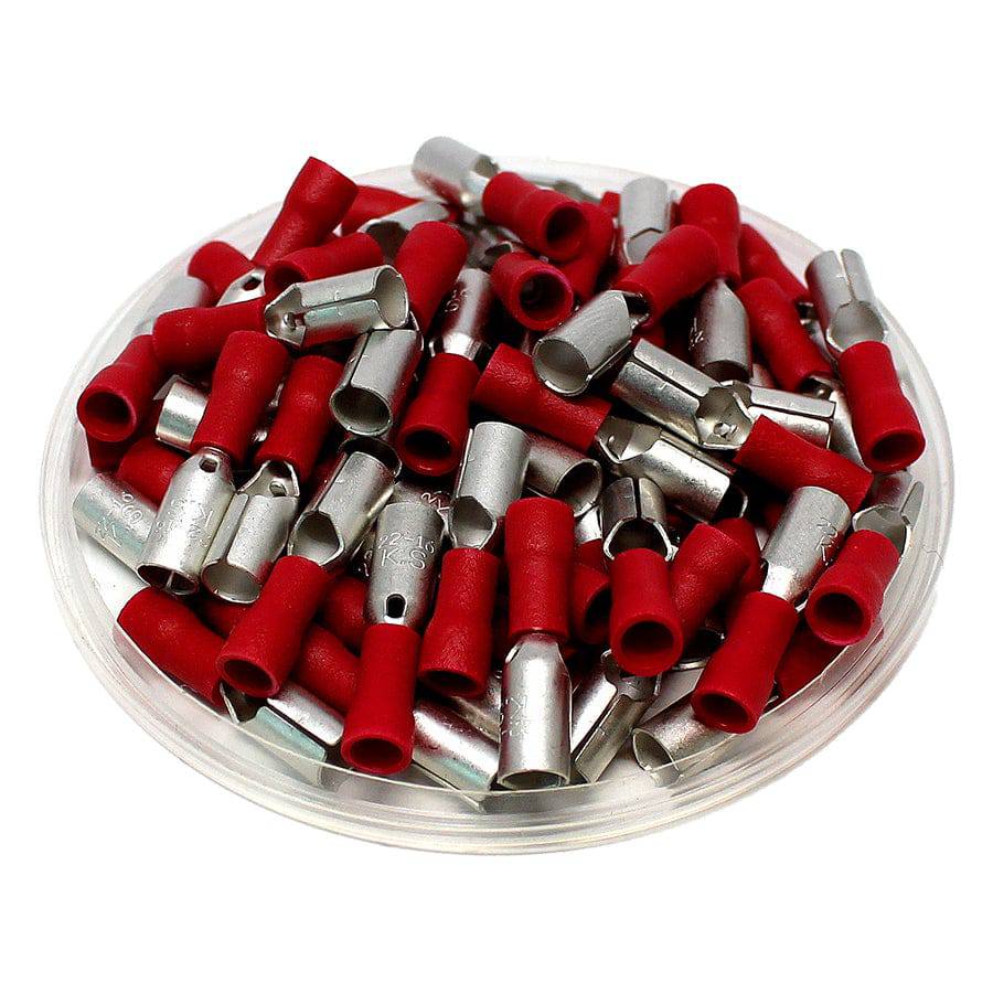FRSV1-156 - Vinyl Insulated Female Bullet Connectors - 22-16 AWG