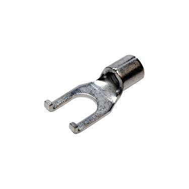 12-10 AWG Non Insulated Flange Spade Terminals, #8 Stud, UL Approved, 100 Pieces - FSNB5-4 - Image 2
