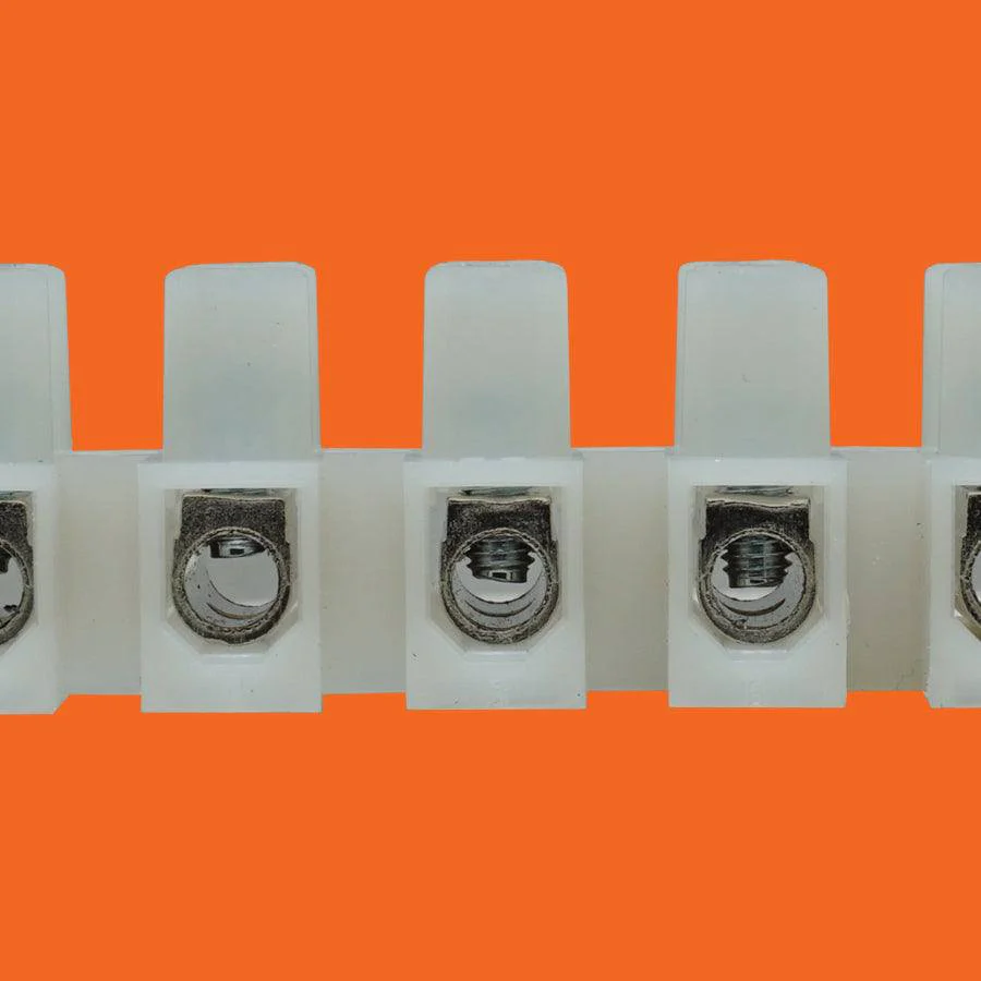 18 to 10 AWG Barrier Strip - 300v, 30A, 12 Poles, 10mm Pitch #GT1450B-10 - Image 2
