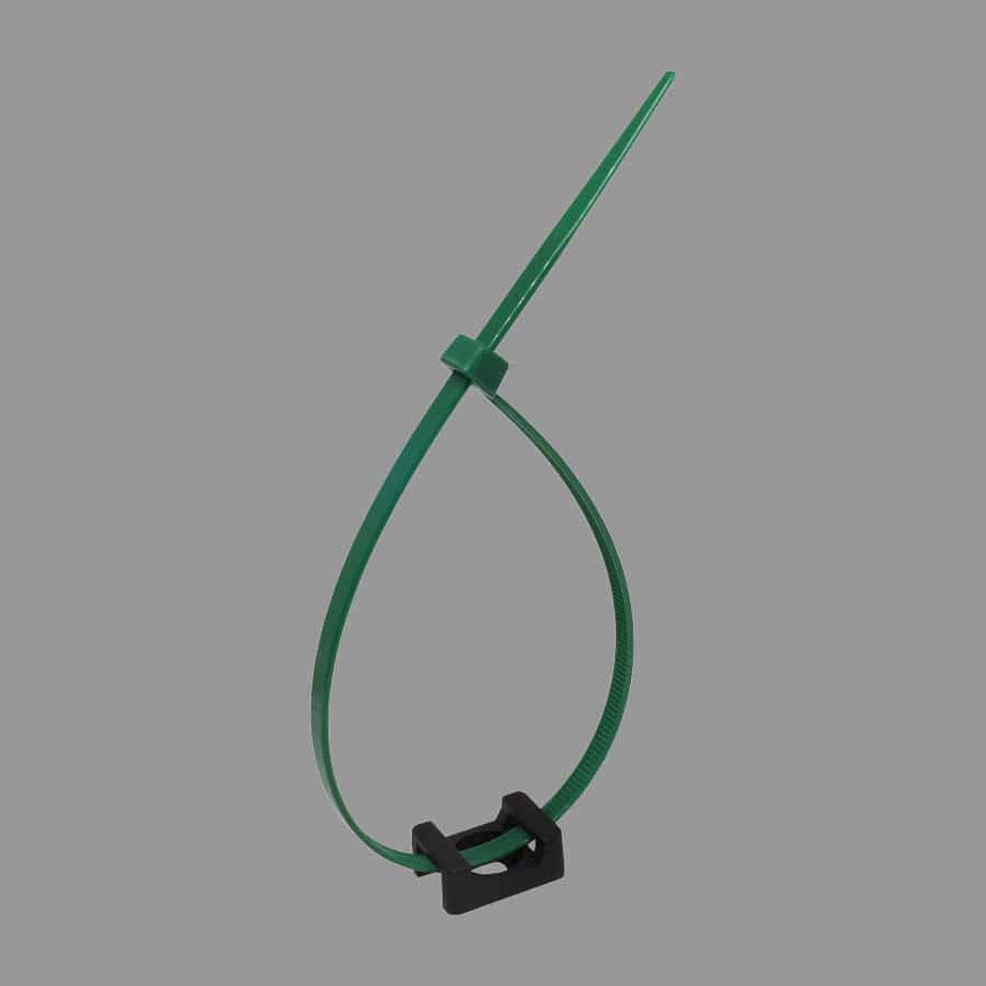 HC2LB - Saddle Tie Mount - 0.91 x 0.63 x 0.39" - Black - Image 3