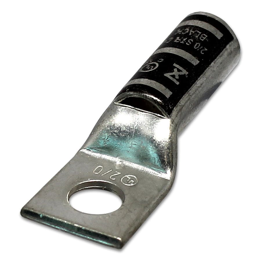 LB2012 - 2/0 AWG Long Compression Lug - 1/2" Stud Size
