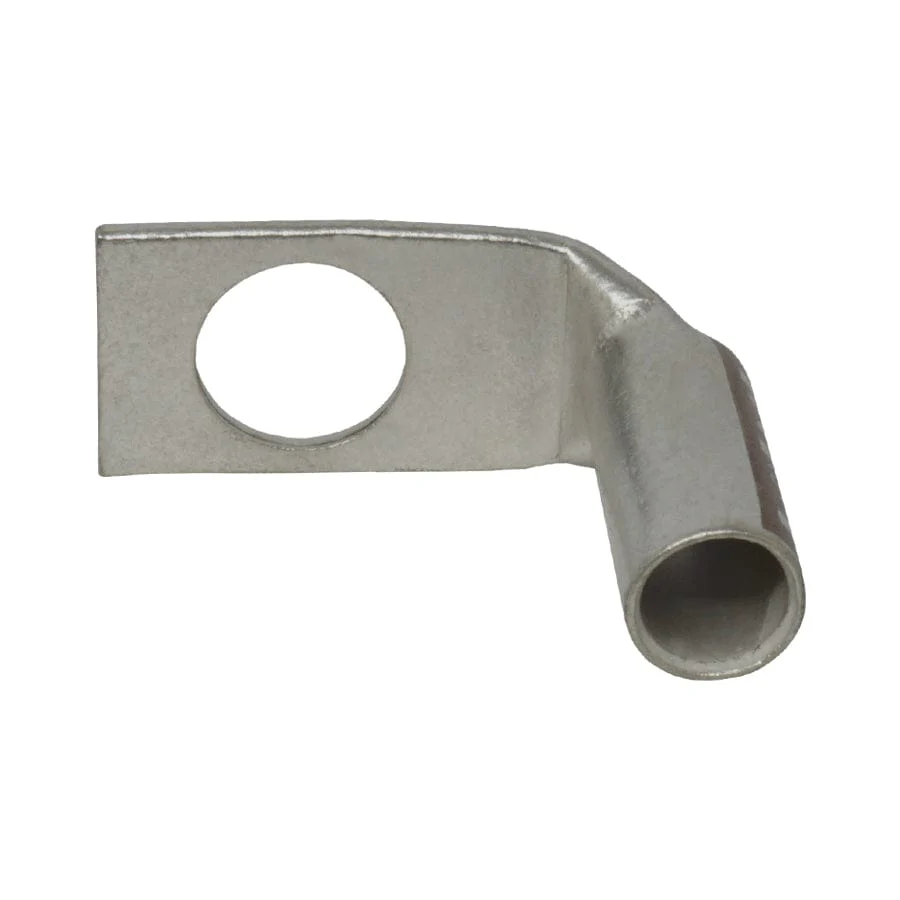 LBF212 - 90 Degree Long Barrel Compression Lug - 2AWG - 1/2" Stud, 1 Piece