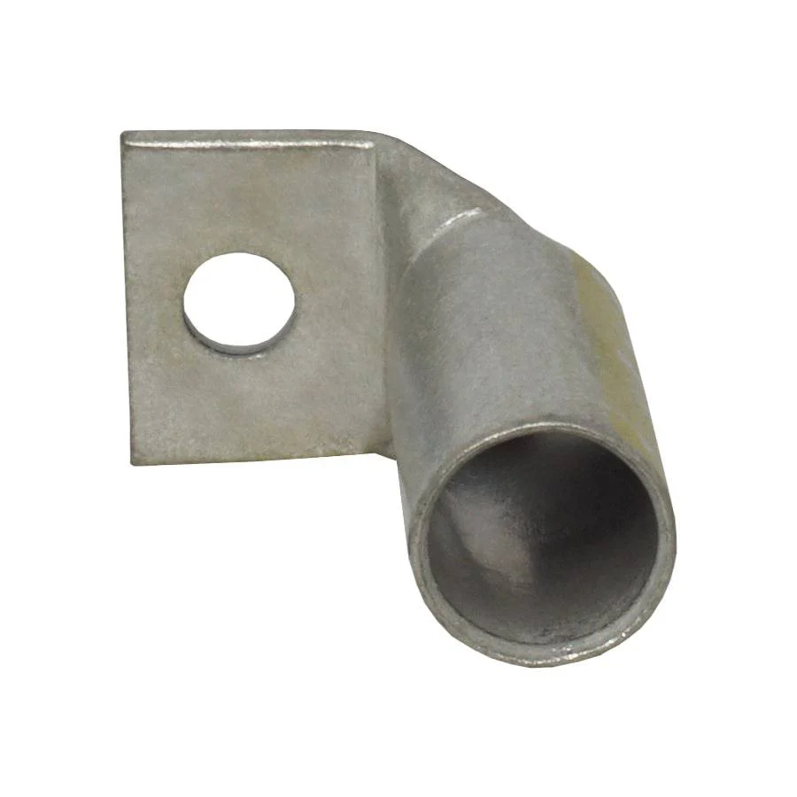 LBF250516 - 90 Degree Long Barrel Compression Lug - 250MCM - 5/16" Stud, 1 Piece