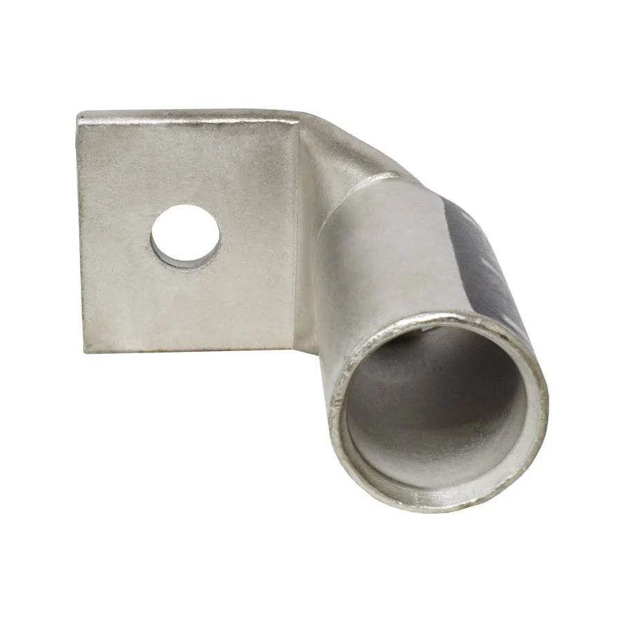 LBF75012 - 90 Degree Long Barrel Compression Lug - 750MCM - 1/2" Stud, 1 Piece