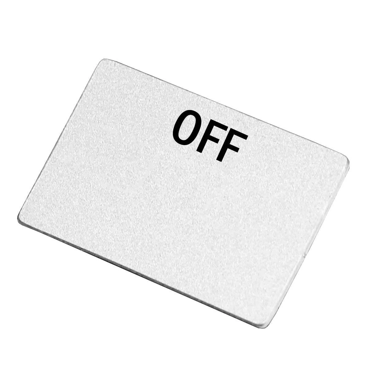 LP-07 - 22mm Legend Plate - OFF