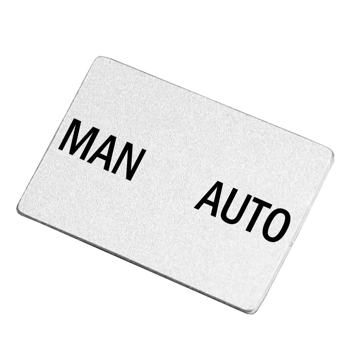 LP-26 - 22mm Legend Plate - MAN AUTO