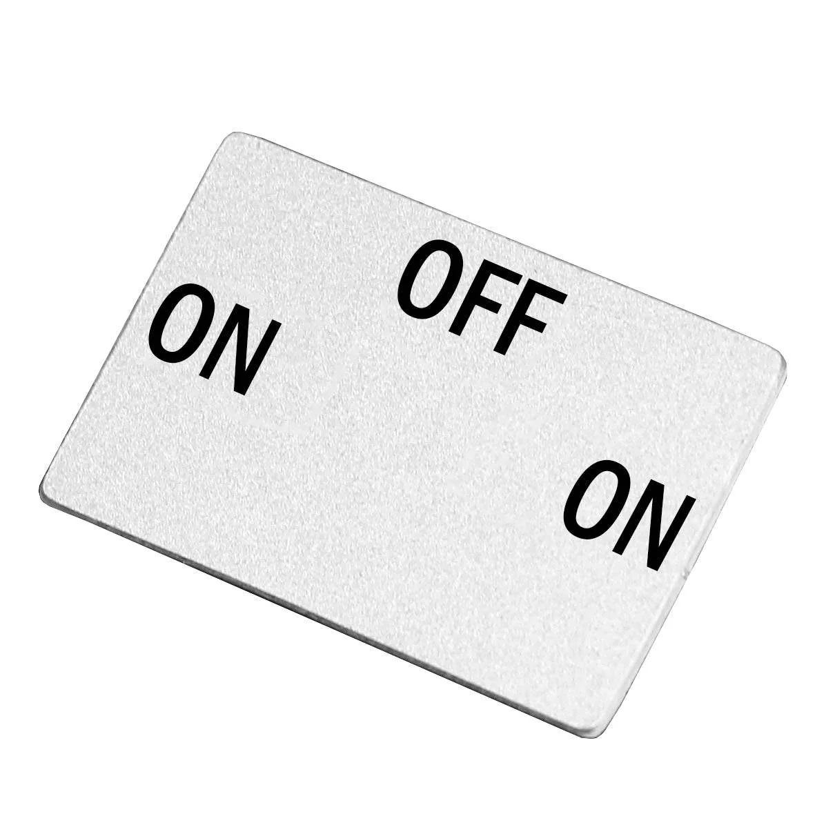 LP-301 - 22mm Legend Plate - ON-OFF-ON