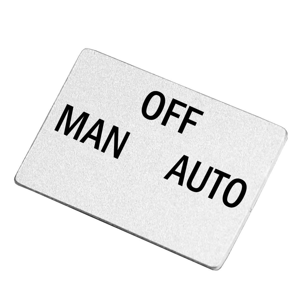 LP-302 - 22mm Legend Plate - MAN-OFF-AUTO