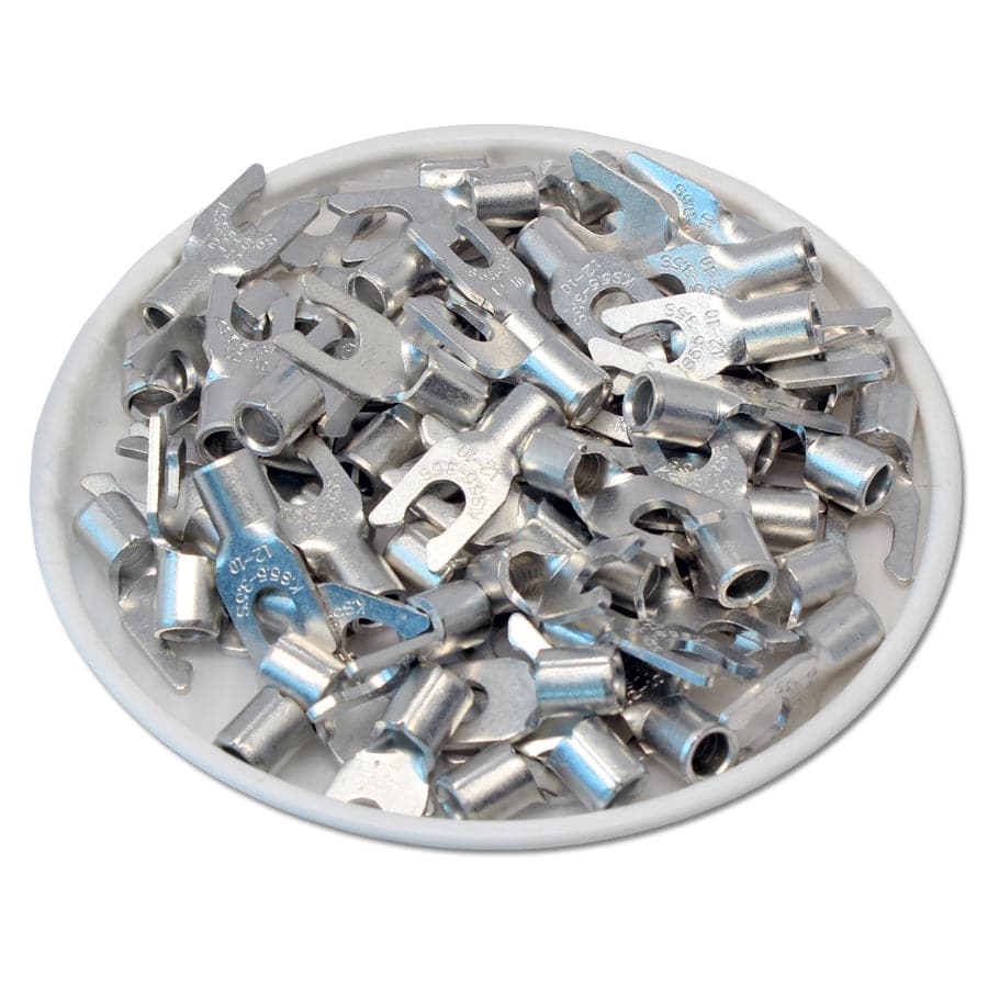 LSNBS5-3.7 Non Insulated Locking Spade Terminals 12-10 AWG