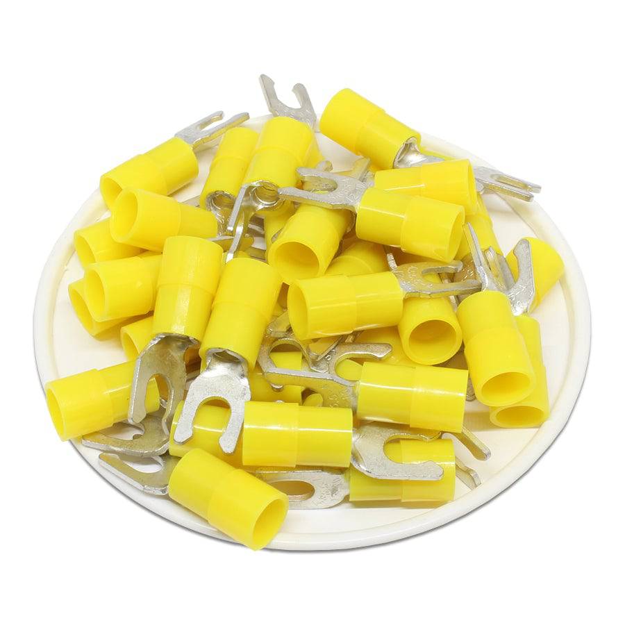 LSNYB5-4 Nylon Insulated Locking Spade Terminals 12-10 AWG