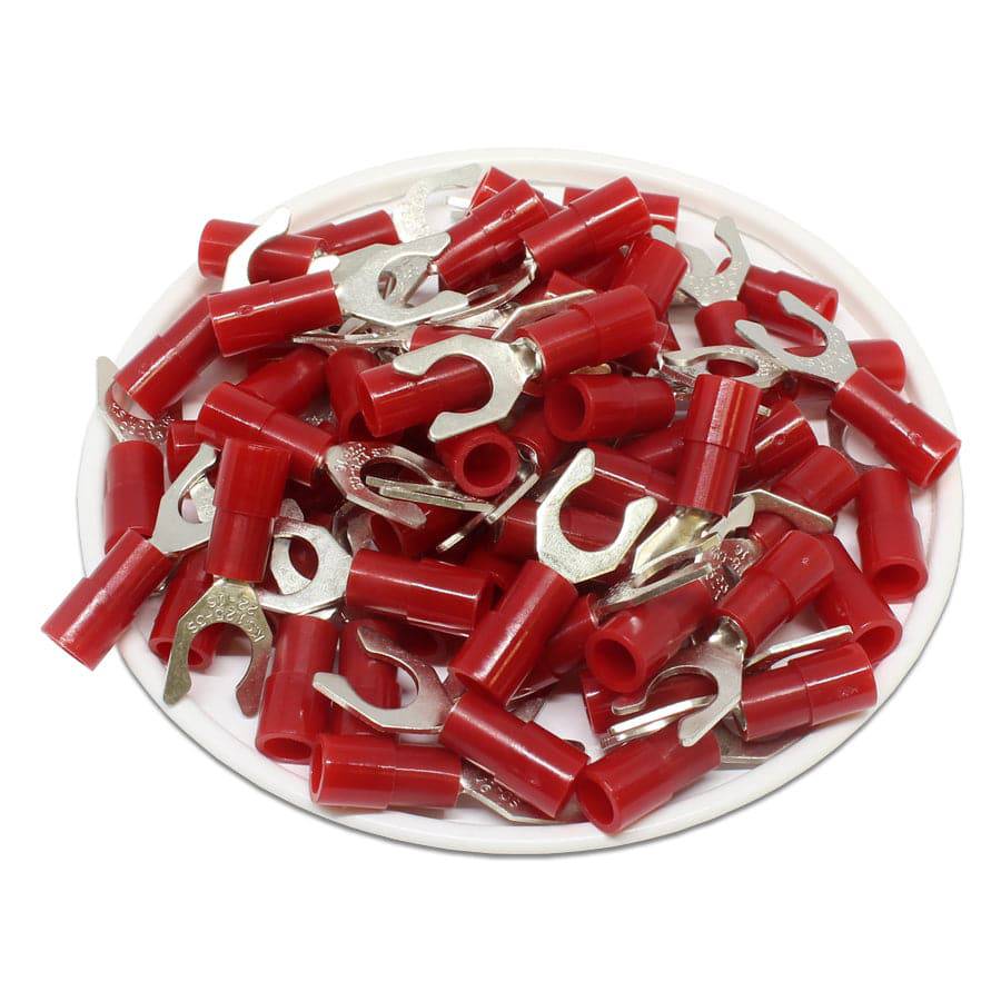 LSNYBS1-5 Nylon Insulated Locking Spade Terminals 22-16 AWG