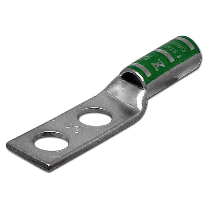 LT114 - 1 AWG Compression Lug - 1/4" Stud Size, 1 Piece