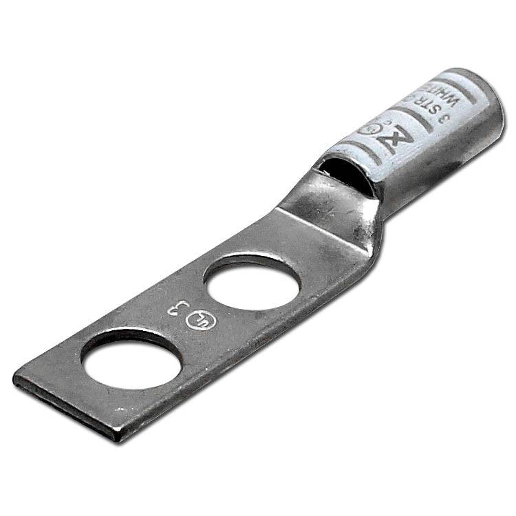 LT314A - 3 AWG Compression Lug - 1/4" Stud Size, 1 Piece