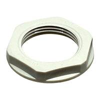 M25BG-LN - M25 Thread Nylon Lock Nut for Metric Cable Glands, Beige, UL Approved, 1 Piece - Image 2