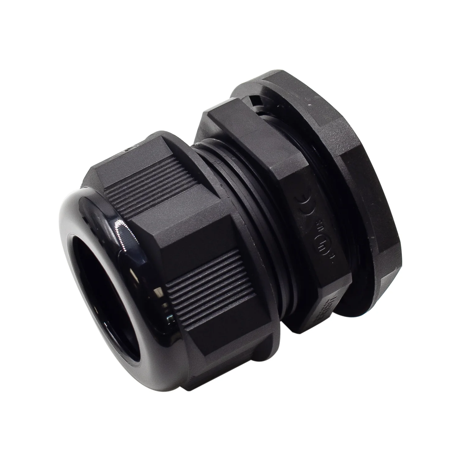 P2925B - PG29 Thread Nylon Cable Gland, Black, Range: 11/16" to 1", UL Listed, IP68, IP69K - 1 Piece - Image 2