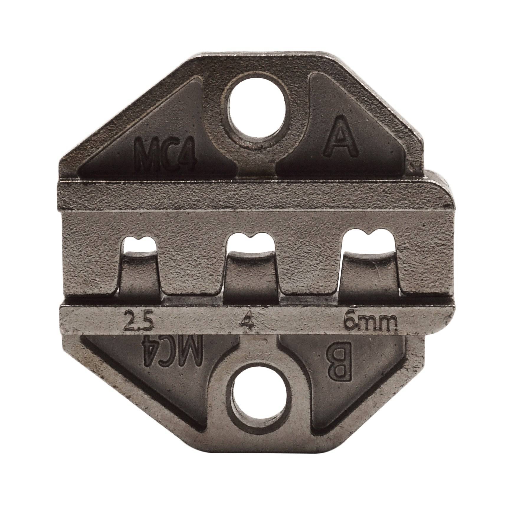 MC4FDD - 14 to 10 AWG MC4 Solar Pins Ratchet Crimping Die Set, 1 Piece - Image 2