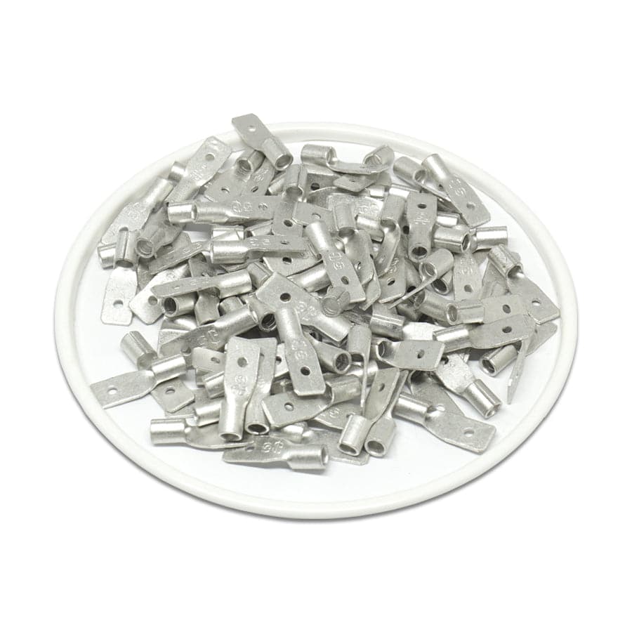 MDN2-187(5) - 16-14AWG .187(5) Uninsulated Male Quick Disconnect 100/pk