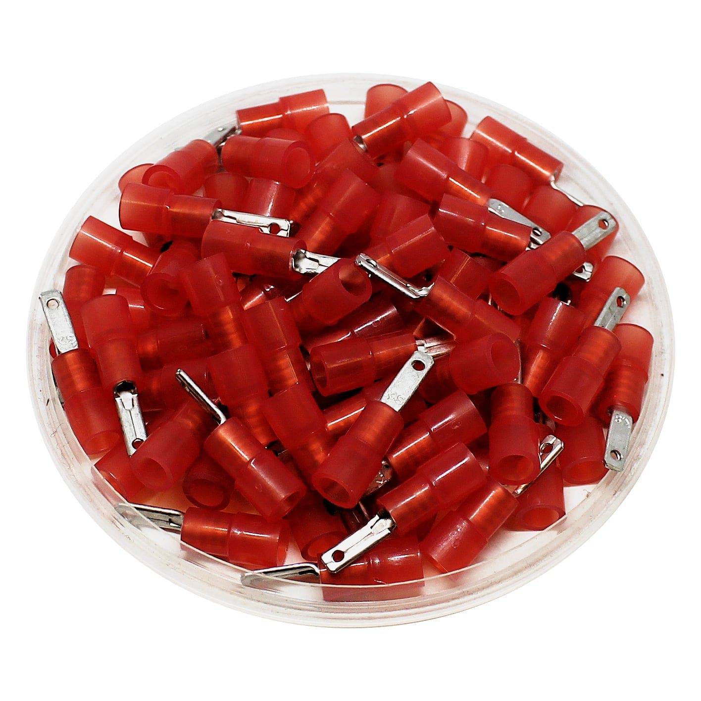 MDNY1-110(5) - MALE 22-16AWG Quick Disconnects Nylon