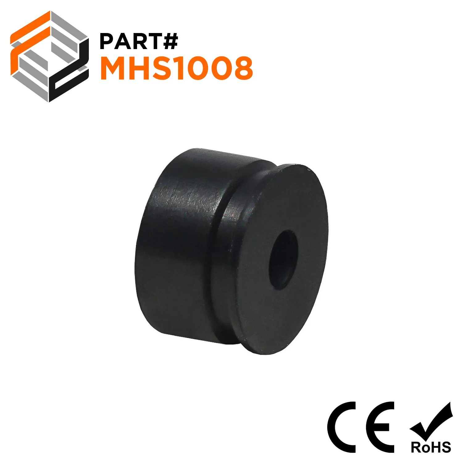 MHS1008 - Cable Gland Multi Hole Seals, Sizes: NPT1/2", PG13.5, M20S, 1-Hole x 5mm, IP68, 1 Piece