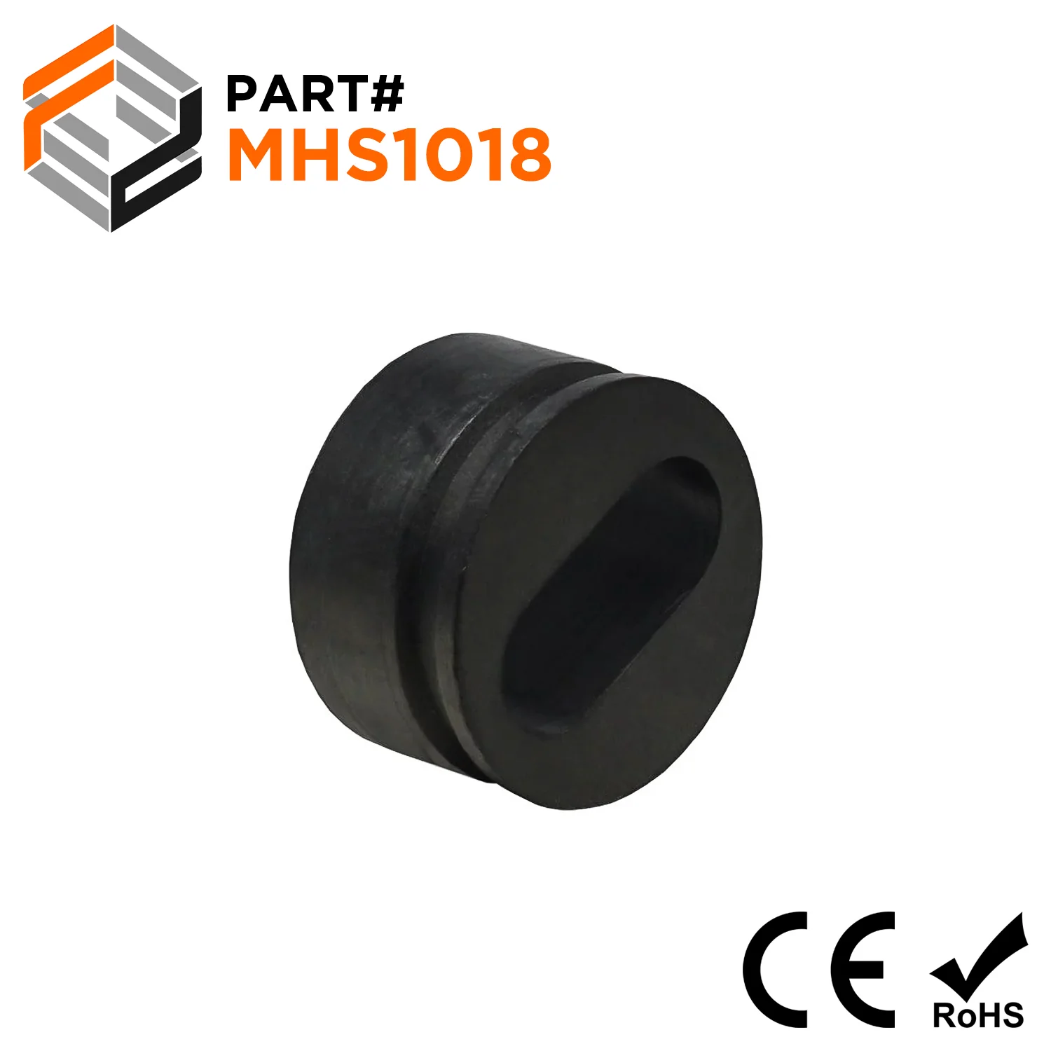 MHS1018 - Cable Gland Multi Hole Seals, Sizes: NPT1/2", PG16, M20B, 1-Hole x 6.6x14mm, IP68, 1 Piece