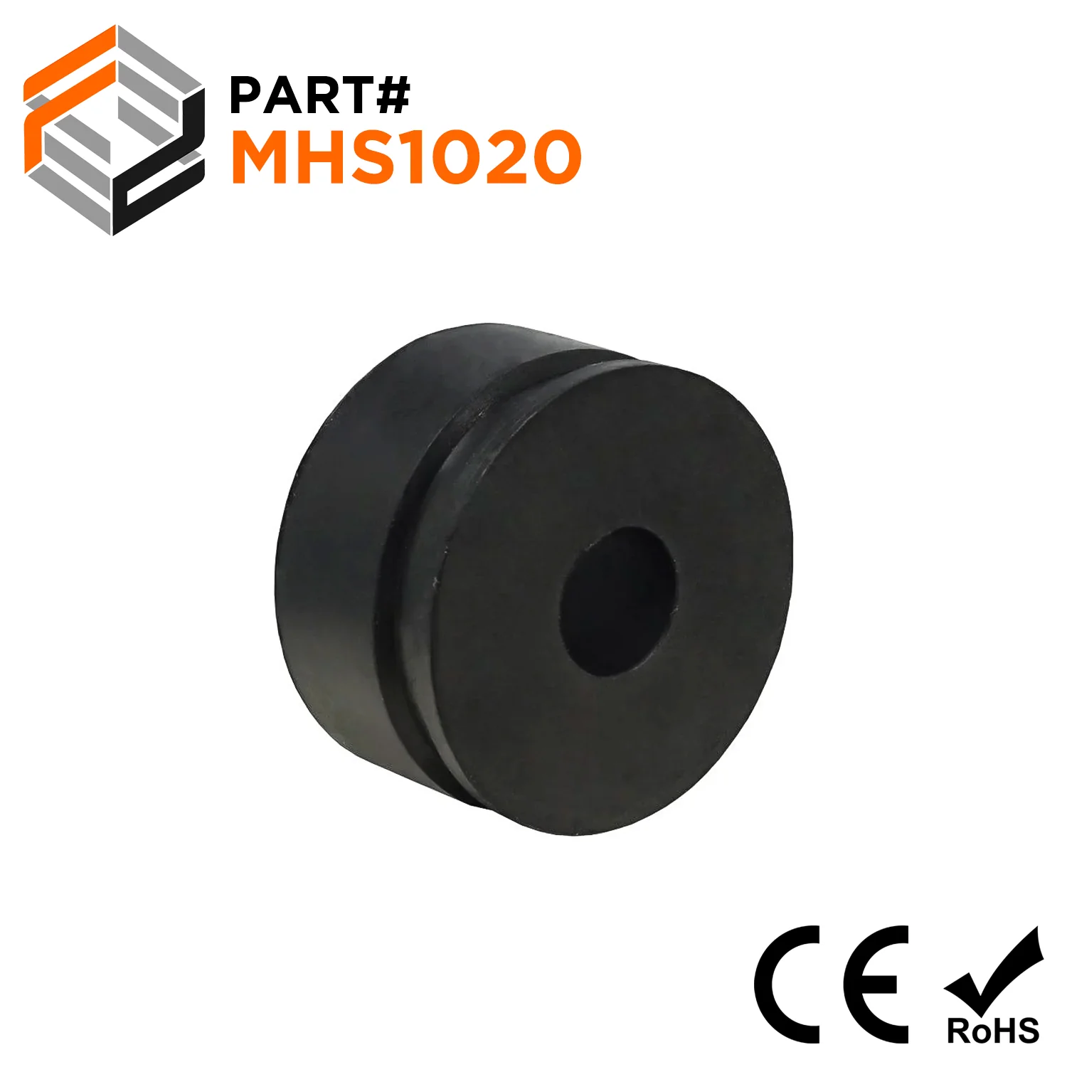 MHS1020 - Cable Gland Multi Hole Seals, Sizes: NPT3/4", PG21, M25, 1-Hole x 7.5mm, IP68, 1 Piece