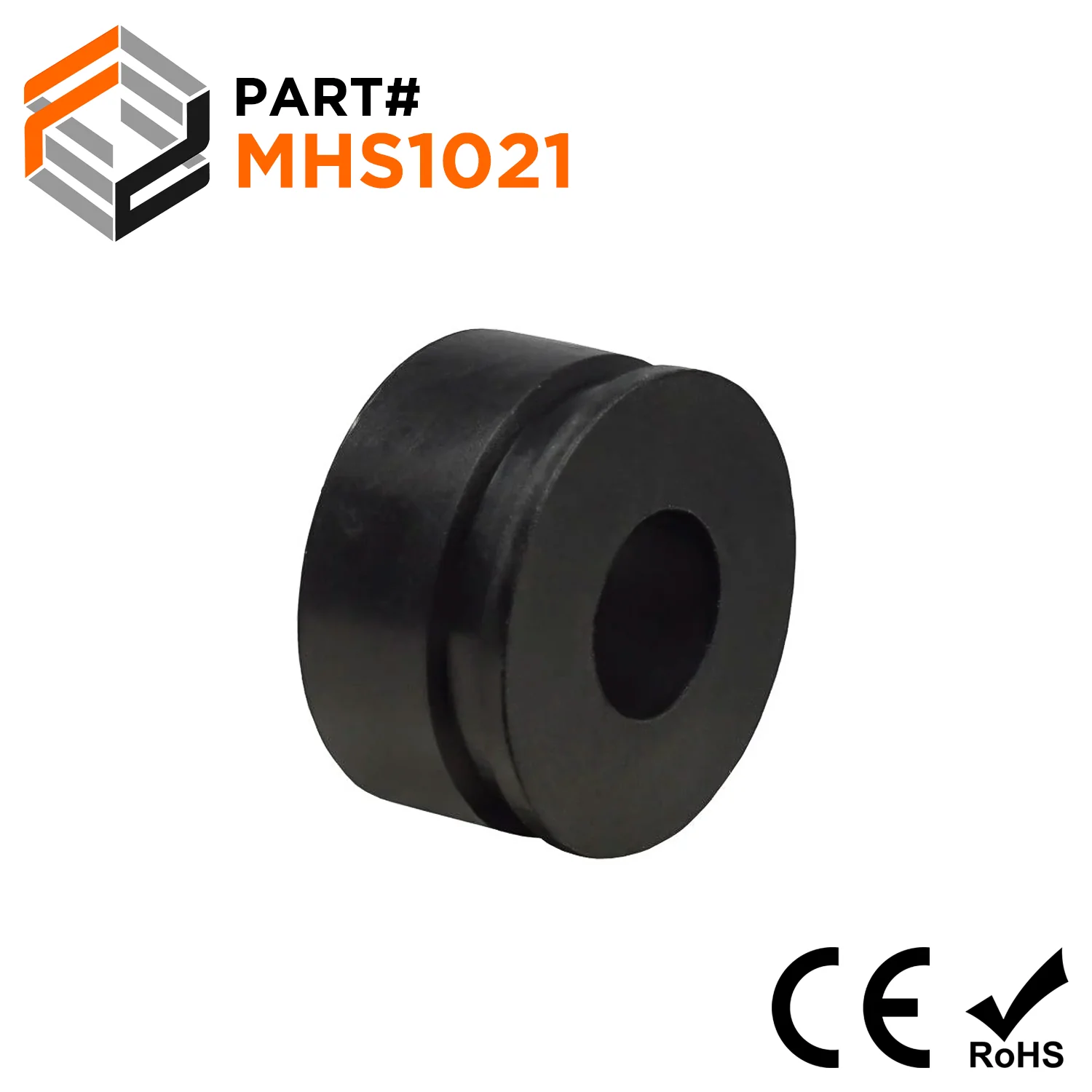 MHS1021 - Cable Gland Multi Hole Seals, Sizes: NPT3/4", PG21, M25, 1-Hole x 10mm, IP68, 1 Piece