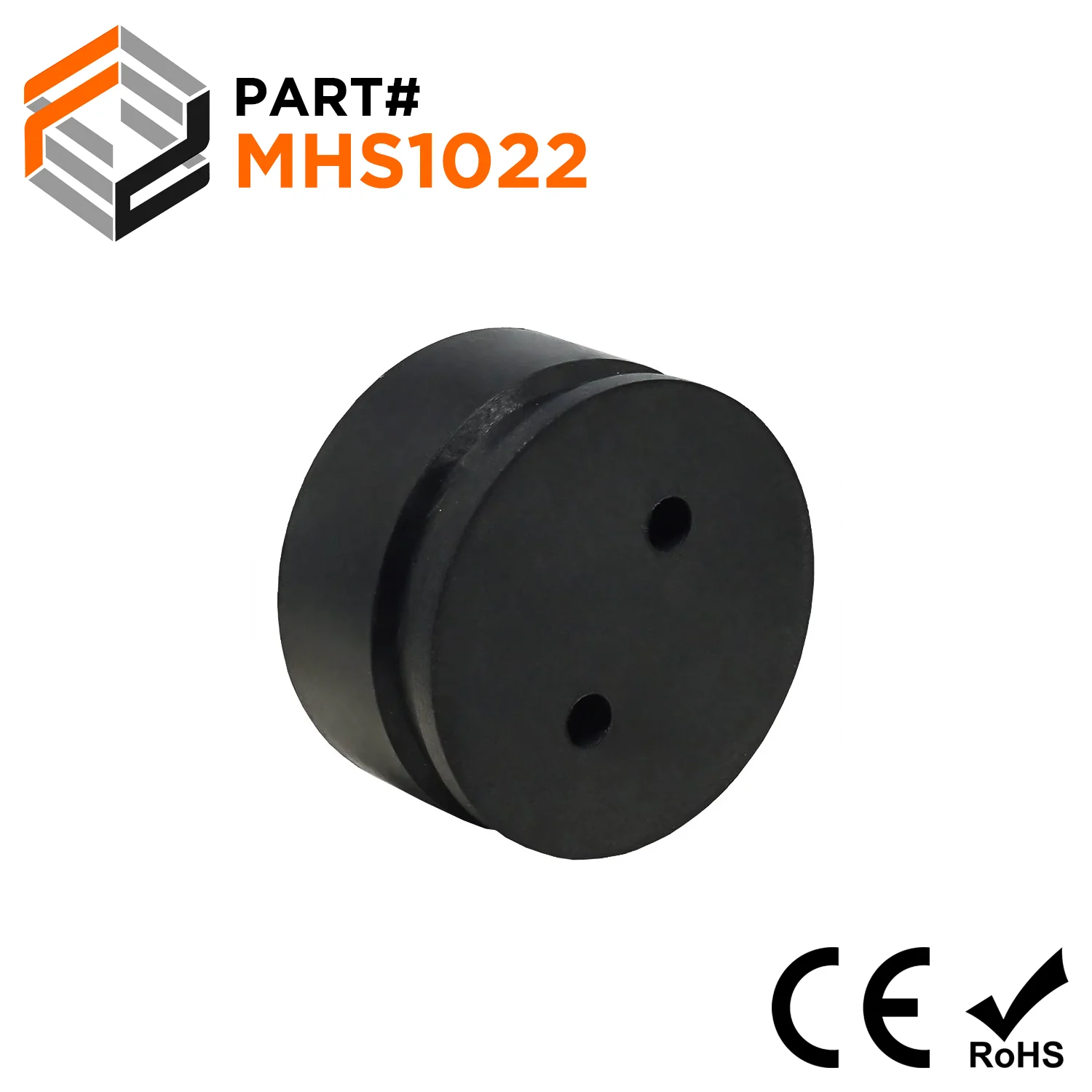 MHS1022 - Cable Gland Multi Hole Seals, Sizes: NPT3/4", PG21, M25, 2-Hole x 2.8mm, IP68, 1 Piece