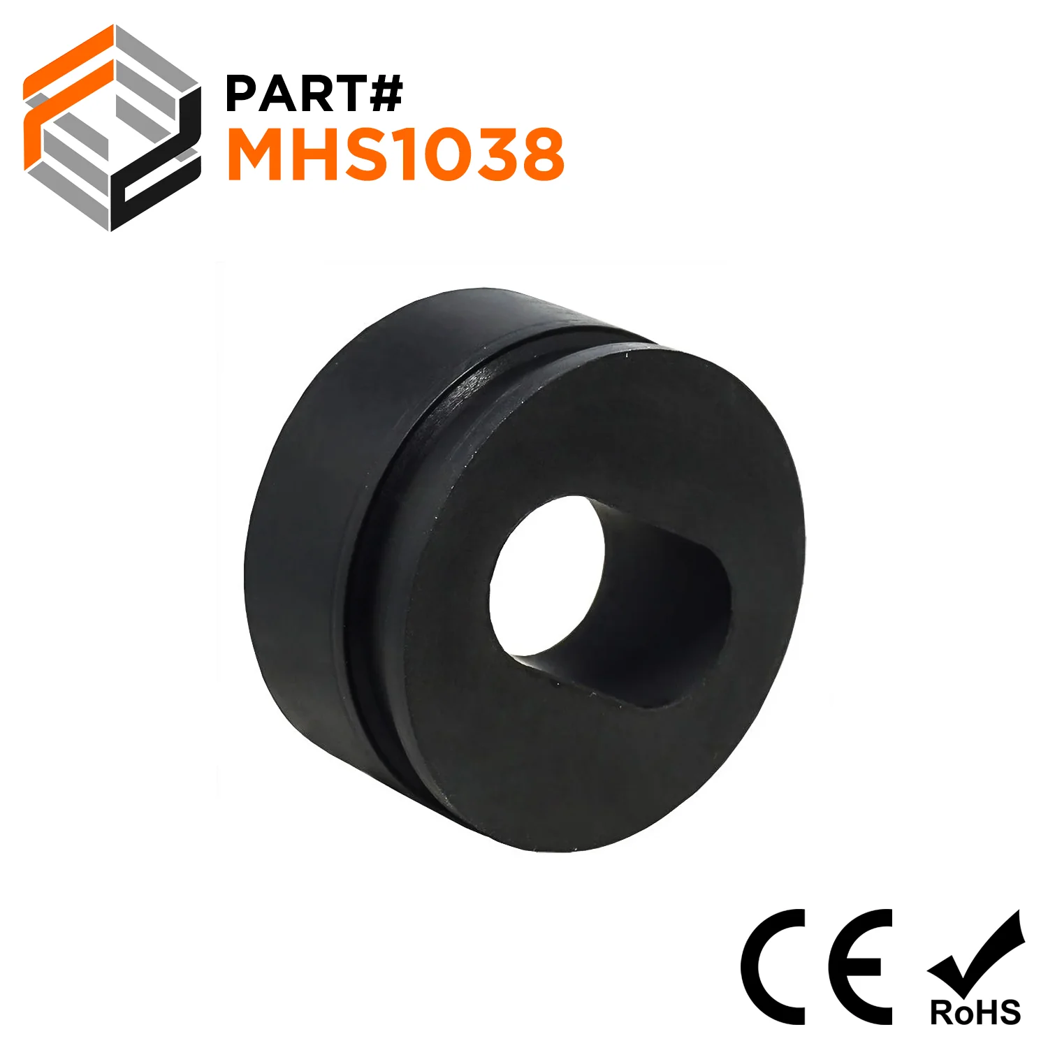 MHS1038 - Cable Gland Multi Hole Seals, Sizes: NPT3/4", PG21, M25, 1-Hole x 8x15mm, IP68, 1 Piece