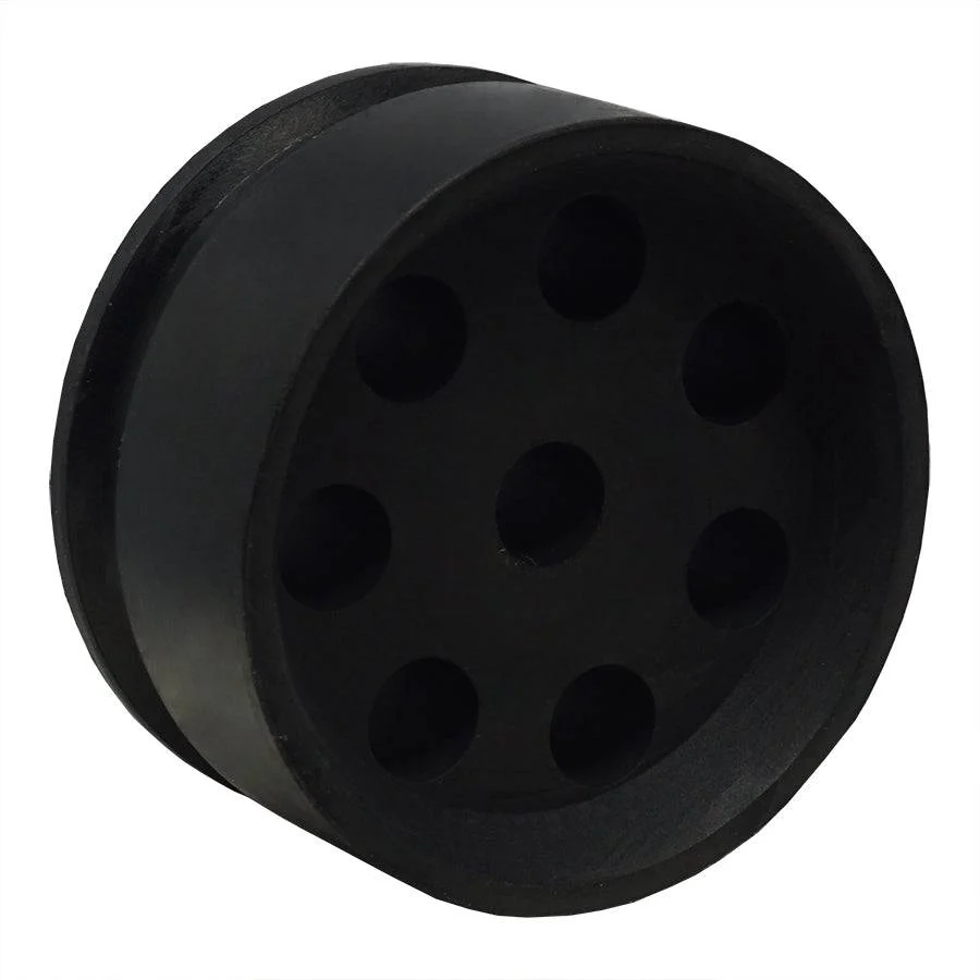 MHS1047 - Cable Gland Multi Hole Seals, Sizes: NPT1-1/4", PG29, M32, 8-Hole x 5mm, IP68, 1 Piece - Image 3