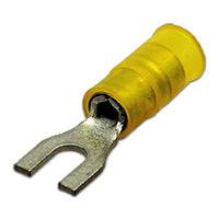 Molex 0191960077 - Nylon Double Crimp Fork Terminals - 12-10 AWG - Image 2
