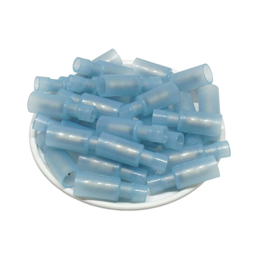 MPFNY2-156 - 16-14 AWG Fully Insulated Male Bullet Connector - Nylon